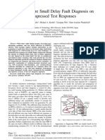 (ITC) Variation-Aware Small Delay Fault Diagnosis On Compressed Test Responses