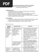 PROGRAMA Didactica Disciplinei _ Definitivatgrade_final Noiembrie _ 2007