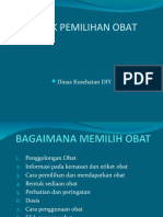 CARA PEMILIHAN OBAT