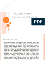 Analisis Varian