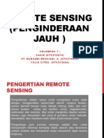 Remote Sensing (Penginderaan Jauh)