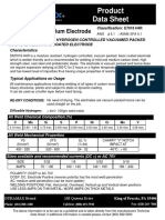 Product Data Sheet: DM7018 H4R Premium Electrode