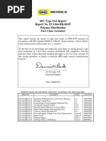 IEC Type Test Report Report No. EU1164-HR-00.05 Polymer Distribution 5 Ka Class Arresters