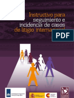 Instructivo para seguimiento e incidencia de casos de litigio internacional - español