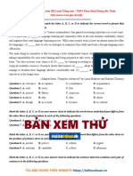 42. Đề Thi Thử TN THPT Năm 2022 Môn Tiếng Anh - THPT Phan Đình Phùng (Hà Tĩnh) (File Word Có Lời Giải Chi Tiết) .Image.marked