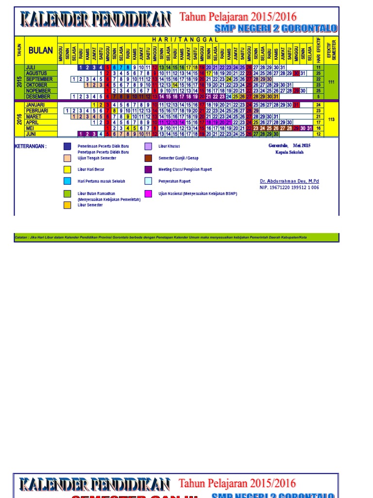 Kalender 15.16 Edit  PDF