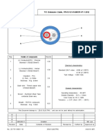 T/C Extension Cable, FR-KX-G-VVAMSR-1P-1.5SQ: Details of Components Characteristics