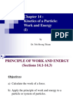 Kinetics of A Particle: Work and Energy (I) : by Dr. Toh Hoong Thiam