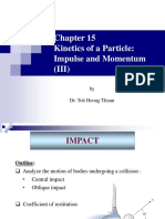 Kinetics of A Particle: Impulse and Momentum (III) : by Dr. Toh Hoong Thiam