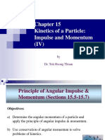 Kinetics of A Particle: Impulse and Momentum (IV) : by Dr. Toh Hoong Thiam