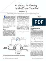 Directmethodforferromagneticphasetransition