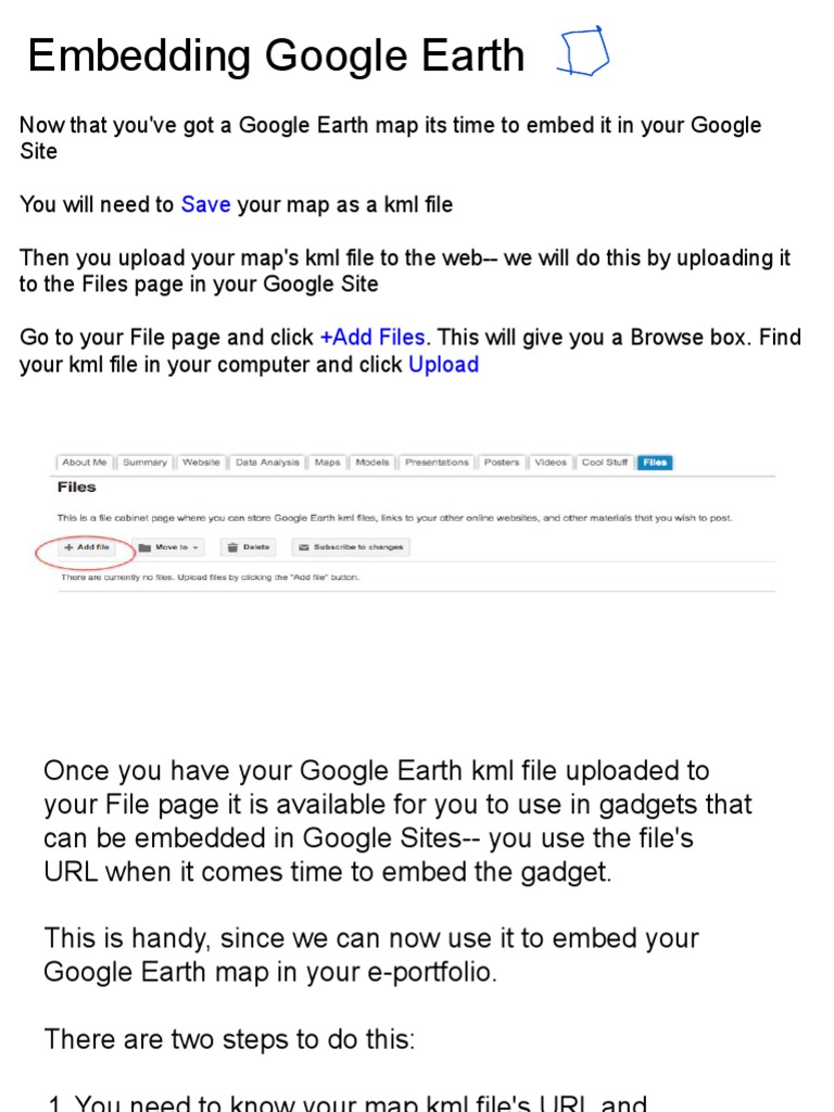 Embedding Google Earth in Proejcts | PDF | Cyberspace | Internet & Web