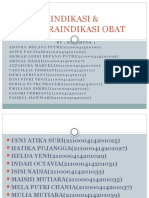 Kel - 1 Indikasi Dan Kontraindikasi Salinan