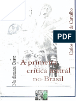 A Primeira Crítica Teatral No Brasil