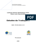 Estudos da Tradução I: mapeamento do campo disciplinar