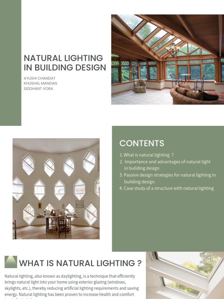 Natural Lighting Strategies in Architecture | PDF | Lighting | Window