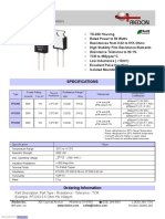 PF2200 Series: TO-220 Power Thin Film Resistors