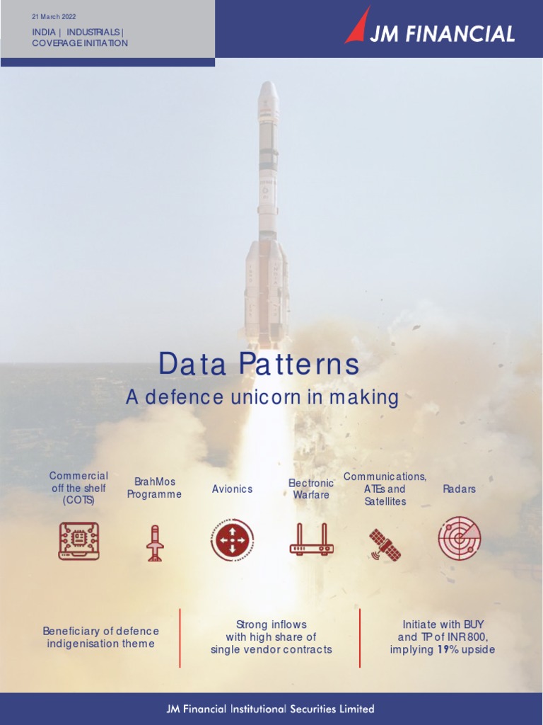 Data Patterns JM Financial 210322 | PDF | Business