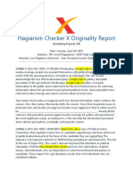 Plagiarism Checker X Originality Report: Similarity Found: 3%