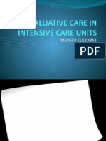 Palliative Care in Icu