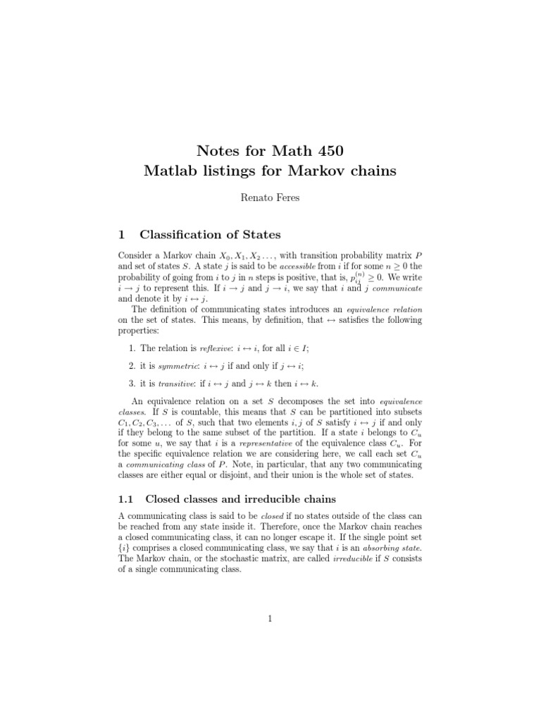 Math 450 Lect 04 | PDF