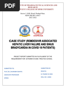 Practice School - Bhavya PDF