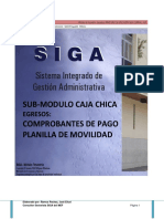 Manual - Egresos - Planilla de Movilidad Caja Chica