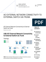 ACI External Network Connectivity To External Switch Via Trunk - DCLessons