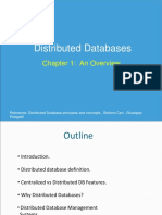 Distributed Databases: Chapter 1: An Overview