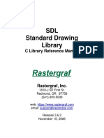 SDL Standard Drawing Library: C Library Reference Manual