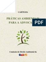 Cartilha Praticas Ambientais