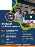 Curso Taller Investigacion Cientifica