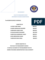 Eelo University Faculty of Management Science Department of Business Administration