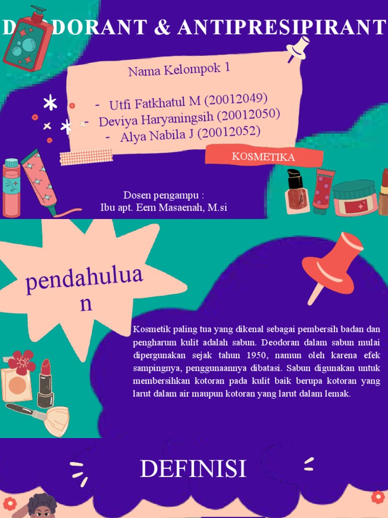 Kelompok 1 Deodorant PDF