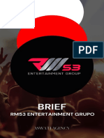 Brief - Rm53 Entreteiment Group