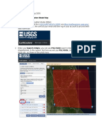 Downloading Digital Elevation Model Map