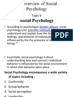 Topic 6 Psychology