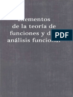 Elementos de La Teória de Funciones y Del Análisis Funcional - A. N. Kolmogorov - S. v. Fomin - MIR