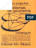 Problemas de Geometría – Planimetría - I. Shariguin - MIR