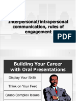 Interpersonal Intrapersonal Communication, Rules of Engagement