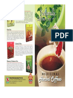 Herbal Coffee Brochure