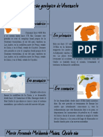 Evolucion Geologica de Venezuela