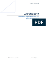 Appendix 9A: Standard Specifications For Electrical Design