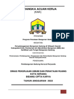 Pembangunan Gedung Kerucut Perpusda