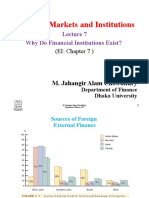 Financial Markets and Institutions