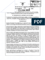 Decreto No. 995 de 2022
