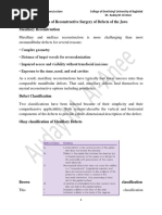 Seibert Classification of Alveolar Defects | PDF