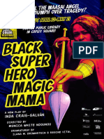 "Black Super Hero Magic Mama" Playbill, Company One Theatre