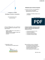 Obstáculos para o ensino do esporte