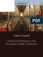 Crouch - Industrial - Relations - and - European - State - Traditions - 1993